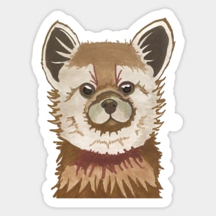 Curious Weasel Sticker